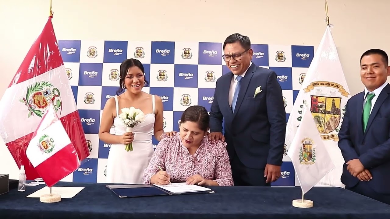BODA CIVIL - MUNICIPALIDAD DE BREÑA - LIMA