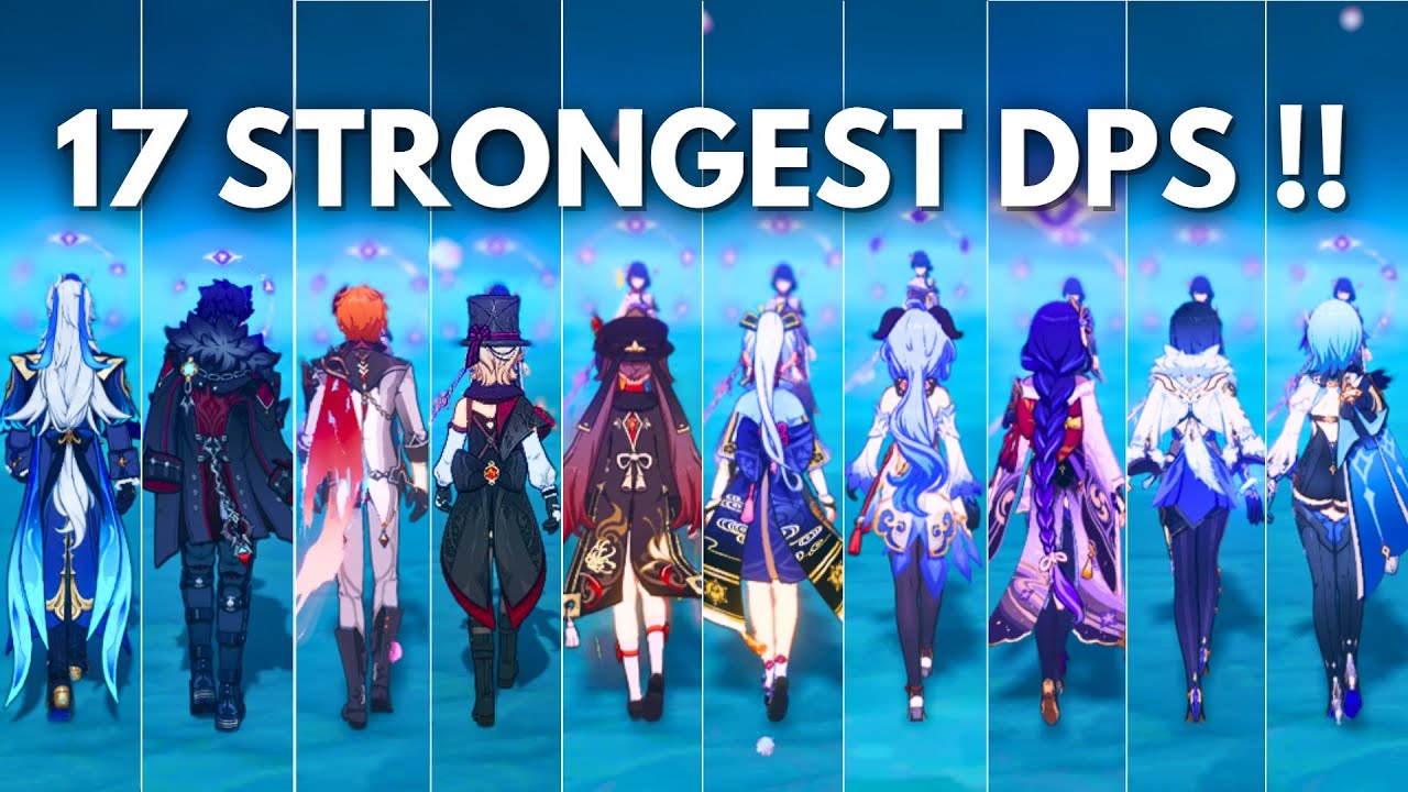 17 STRONGEST DPS (builds) vs Wriothesley !! F2P NUKE SHOWCASE [ Genshin Impact ]