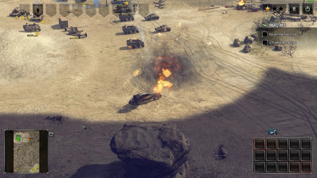 Sudden strike 4 - Axis campaign   Battle of Sidi Barrani