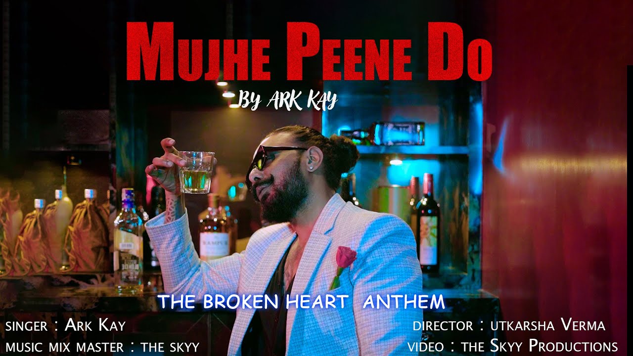 MUJHE PEENE DO | ARK KAY | COVER SONG | SHAYARI VERSION | DARSHAN RAVAL | THE SKYY PRODUCTIONS