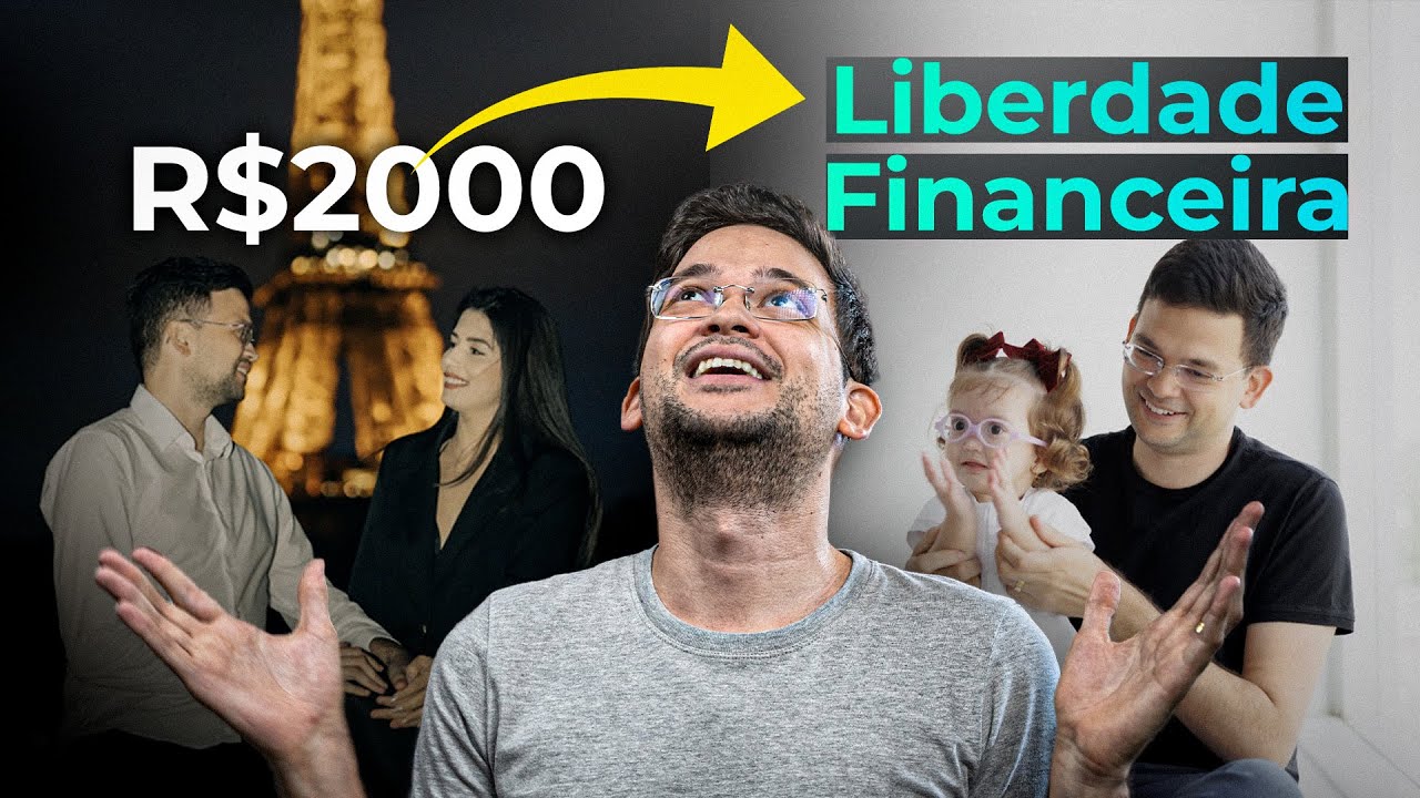 Como eu conquistei minha liberdade financeira começando com R$ 2.000 na poupança da Caixa.