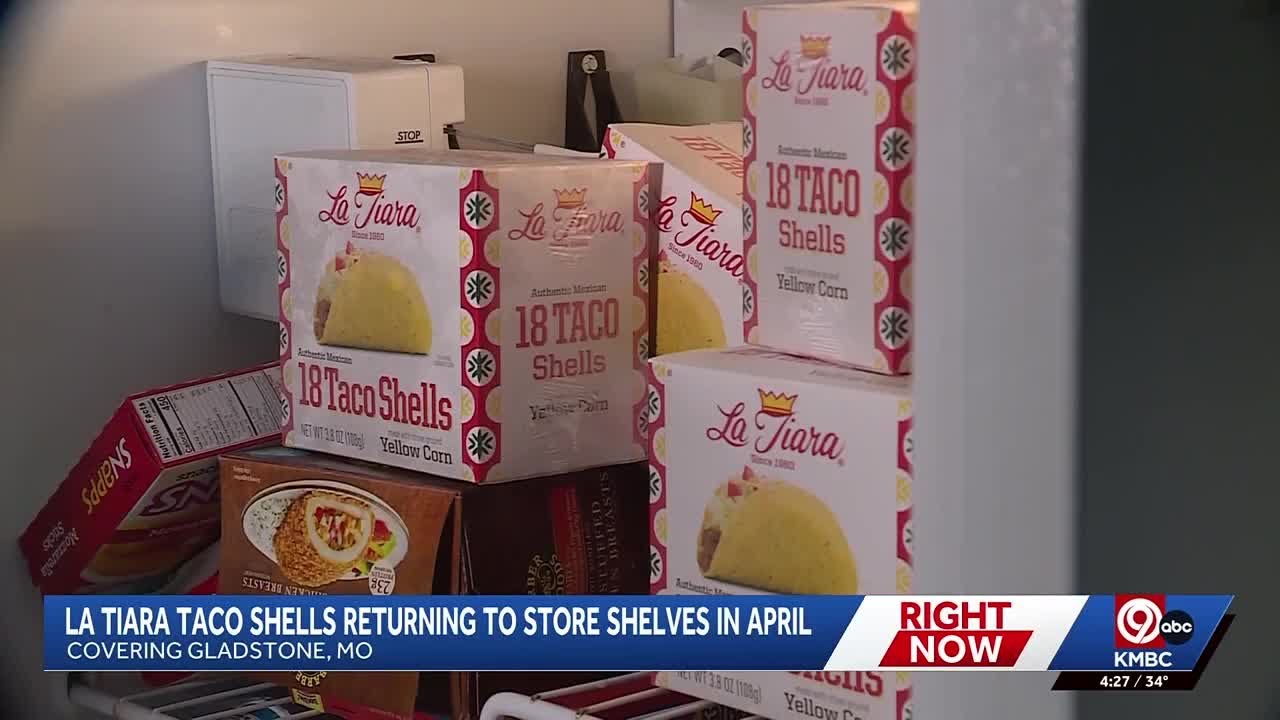 La Tiara fans who stockpiled taco shells excited about brand's return