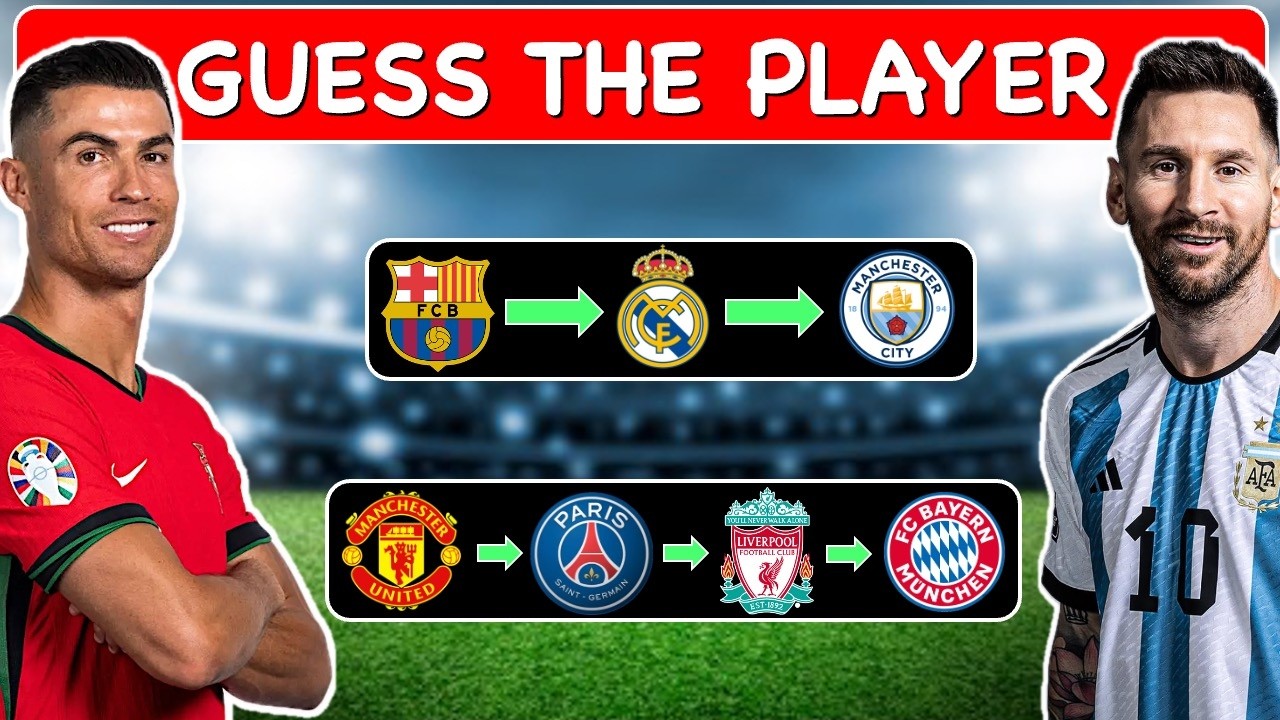 Guess the Football Players by Their Career Path 🔥 | Football Quiz!