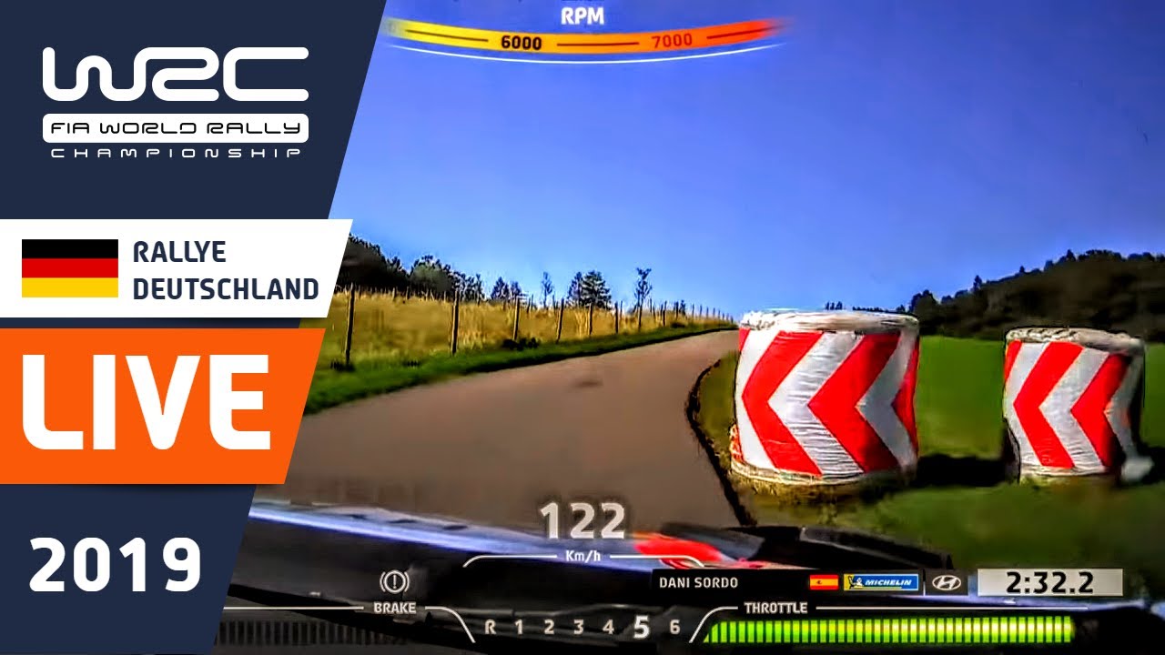 WRC Rallye Deutschland 2019 SHAKEDOWN LIVE. The WRC live stream from WRC+ ALL LIVE