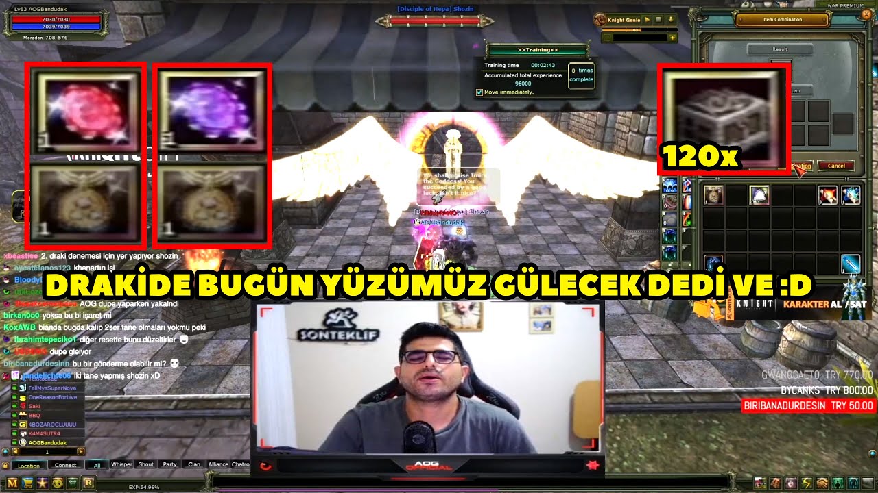 AOGofficial - (Pandora) 23.5 GB ile 2 Adet Draki Pendant ve Draki Box Kırdırıyor ! Knight Online