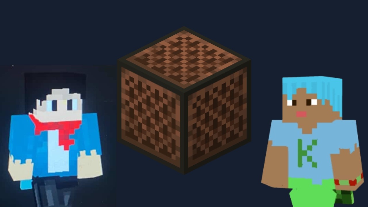 我們在Minecraft裡蓋我做的音樂!!