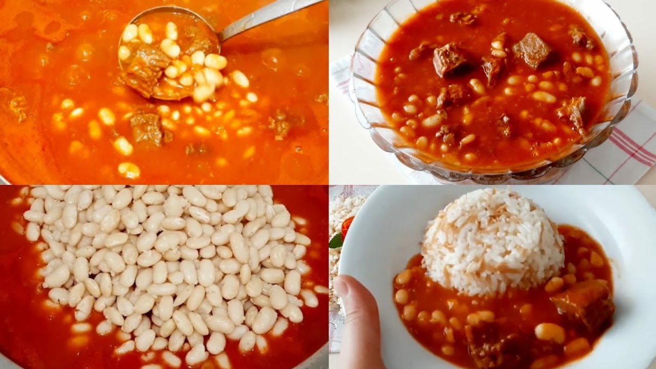 طريقة عمل الفاصوليا البيضا ( الفاصوليا اليابسة) على الطريقة السورية😋 شوفو الفيديو😍 ولا أطيب من هيك👌