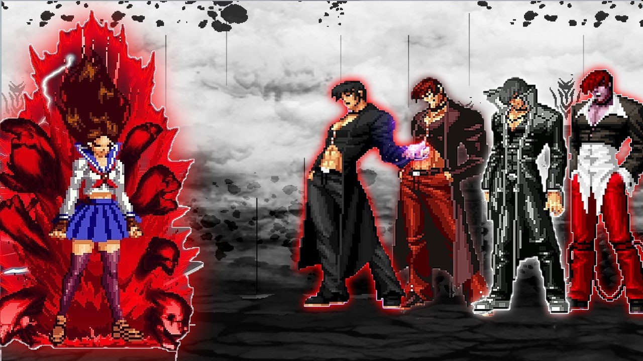 [Mugen KOF] Asuka G.Z Vs Iori yagami  Team