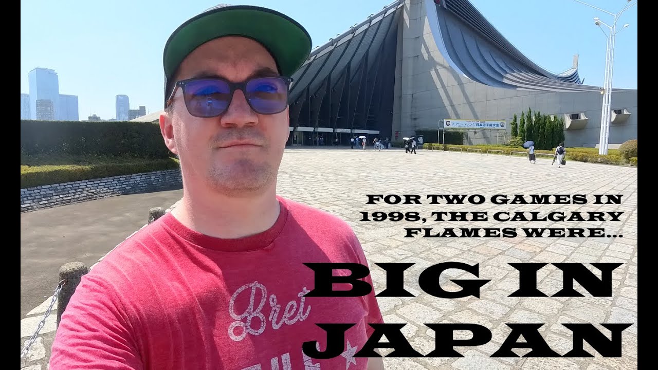 The Calgary Flames played two games in a former Olympic swimming venue in Japan in 1998