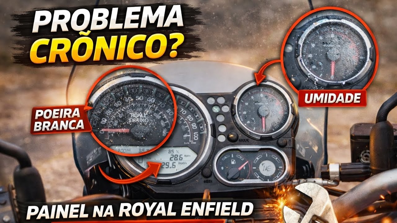 Problema no painel da Himalayan 
