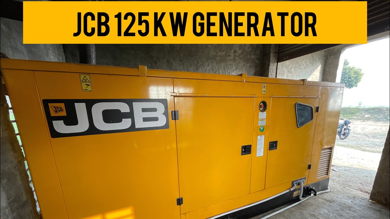 Jcb G125Qi 125 kw generator || JJyani Farm