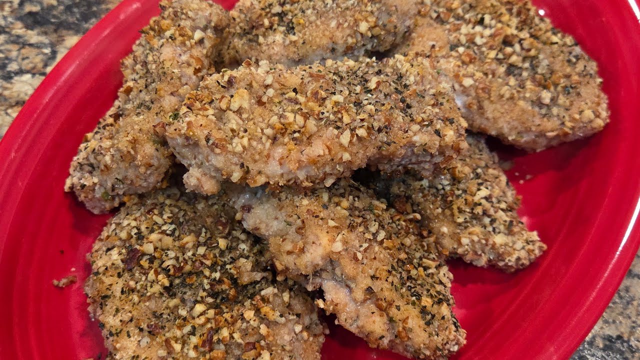 PECAN CRUSTED CHICKEN 