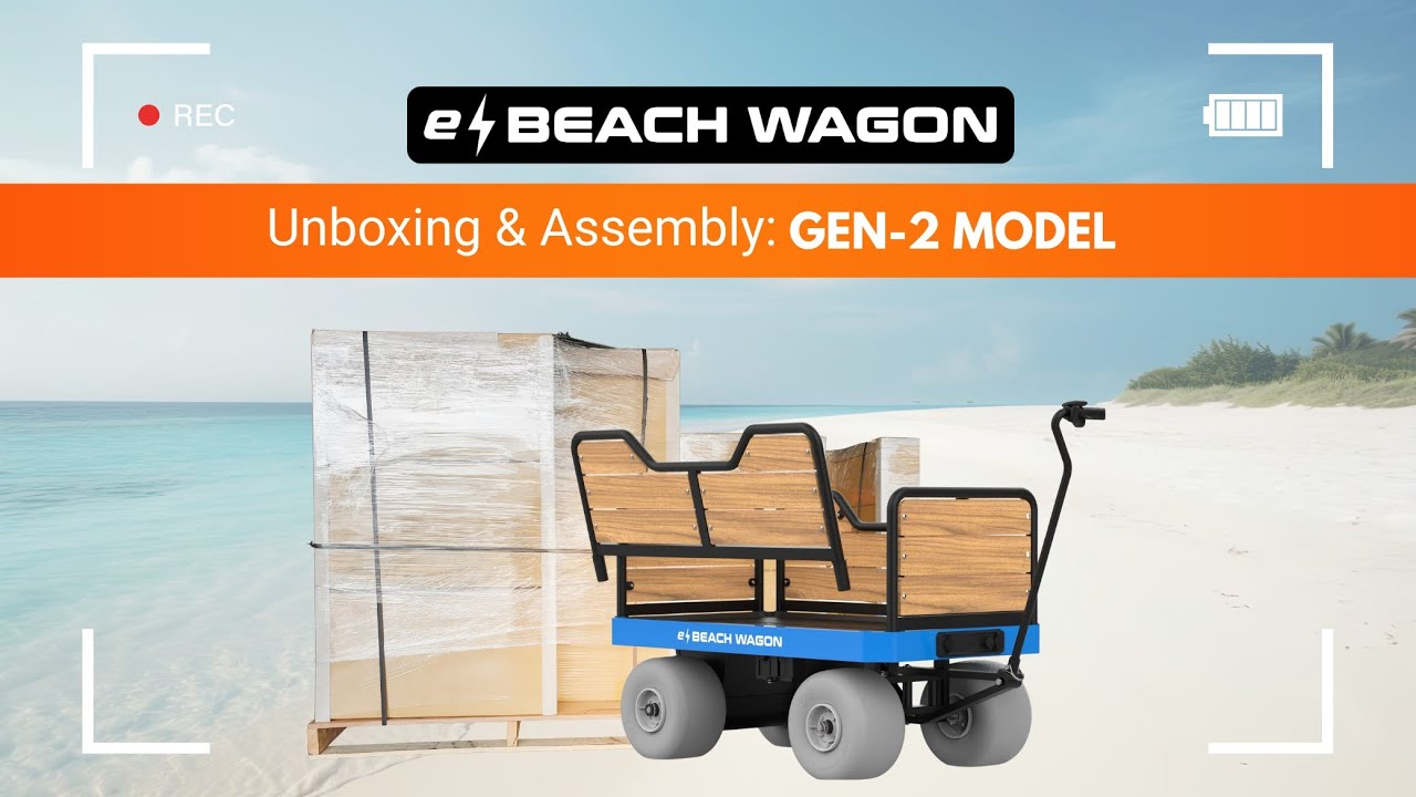 ASSEMBLE Your Gen-2 e-Beach Wagon in Minutes