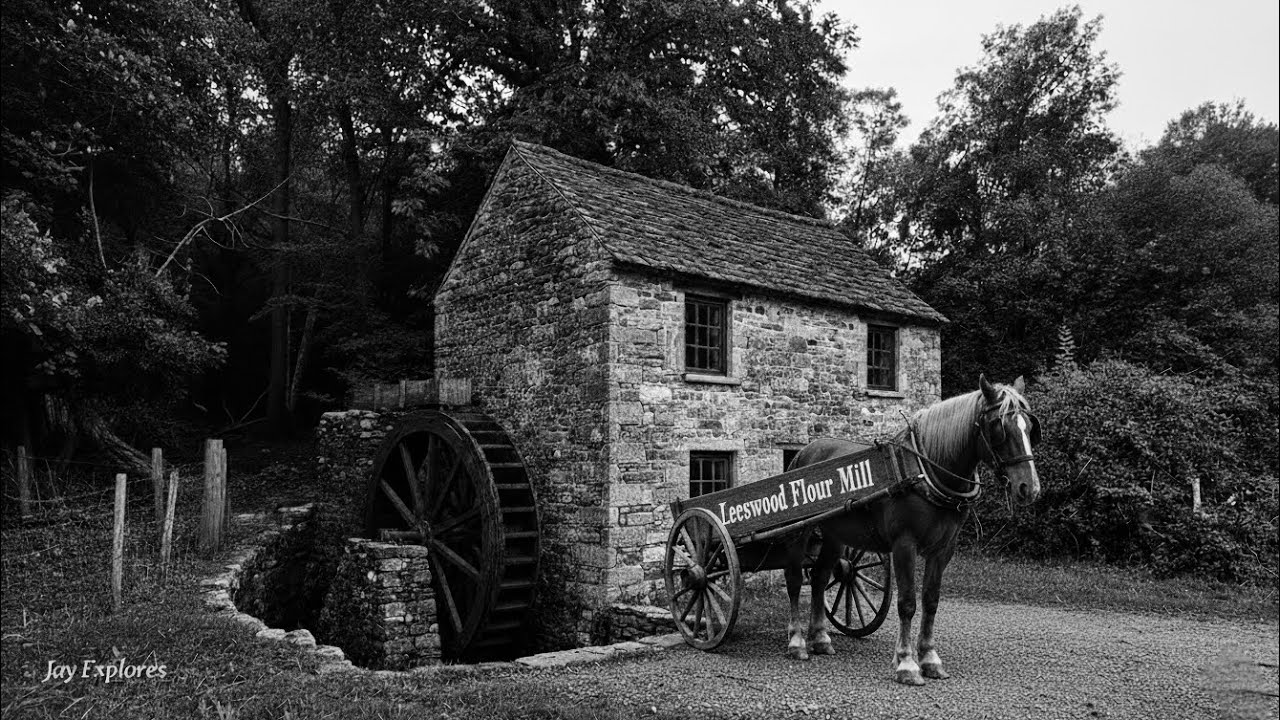 The old leeswood flour mill 