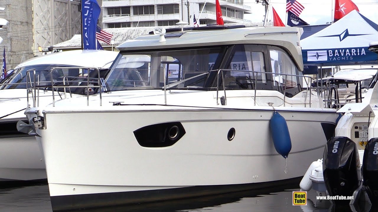 2018 Bavaria E34 Sedan Yacht - Walkaround - 2018 Fort Lauderdale Boat Show