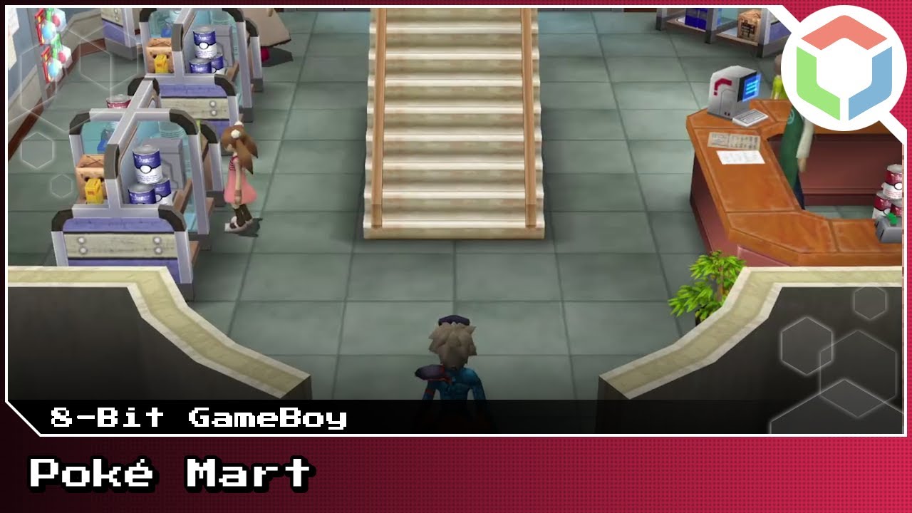 Poké Mart [8-bit GameBoy] | Pokémon Burning Colosseum