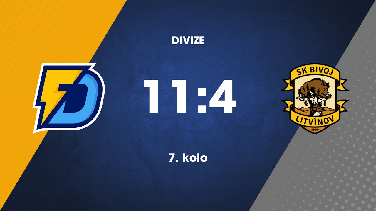 MUŽI A | Divize | FD Teplice vs. SK BIVOJ LITVÍNOV | 11:4