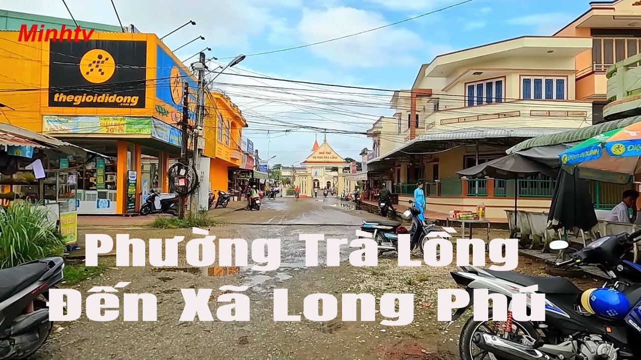 Bến Phà Trà Lồng Phường Trà Lồng ,  Đến  Chợ Long Phú , Xã Long Phú ,Thị Xã Long Mỹ Tỉnh Hậu Giang