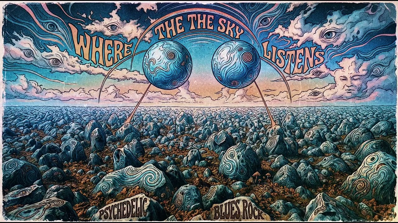Where the Sky Listens – A Cosmic Psychedelic Journey | Complete Visual Album with Lyrics 🌌