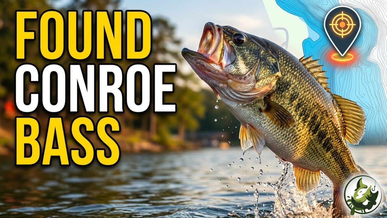 Need help finding Bass on Lake Conroe??  Check out this Lake Breakdown!!