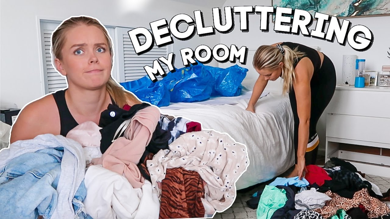 DECLUTTER & ORGANISE MY ROOM WITH ME 2021!