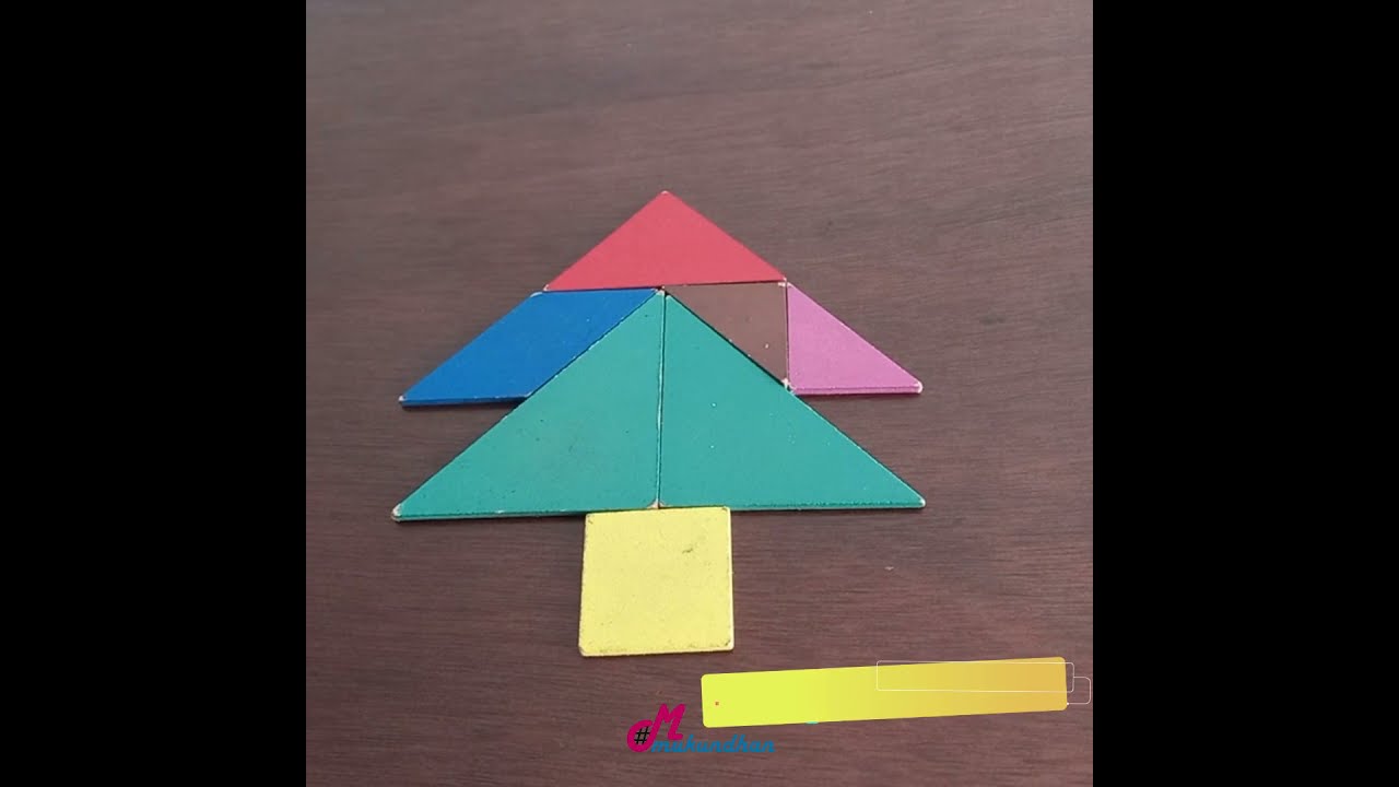 Tangram Tree | A fun way to work with shapes | D.M. Mukundhan | #Shorts