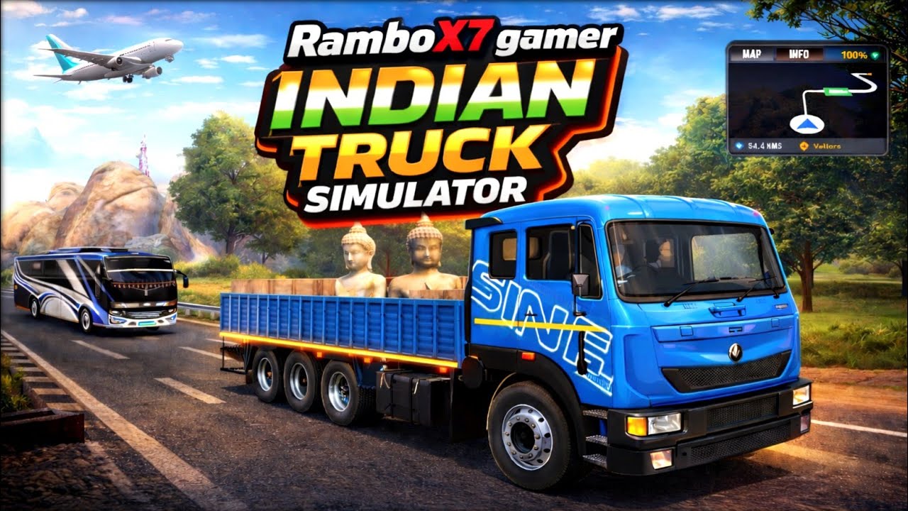 🇮🇳 Indian Truck Simulator Game 🤯 3D Gameplay For Android 🎮 Truck Masters india #india@Rambo.x7gamer