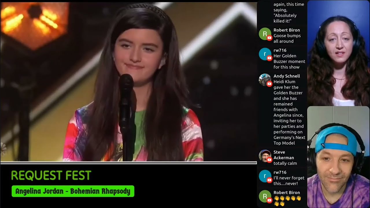 Angelina Jordan  - Bohemian Rhapsody AGT(Reaction)Request Fest