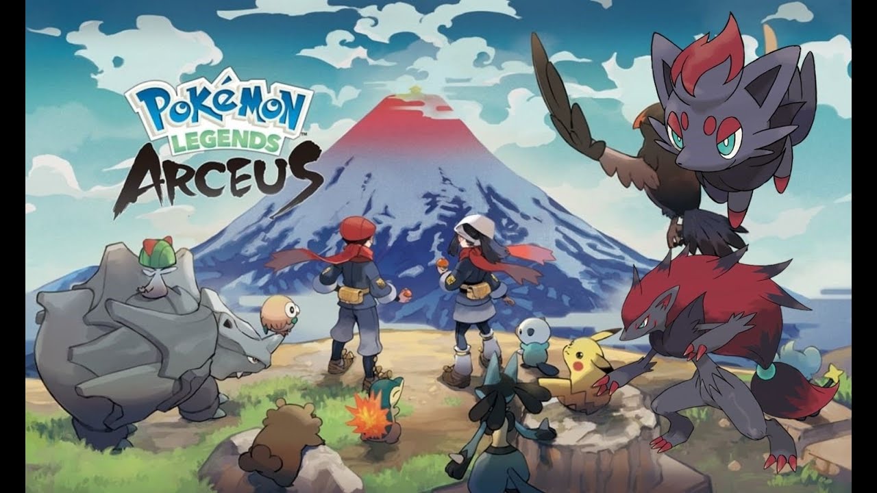 Pokemon Legends: Arceus. Zorua and Zoroark!!!!