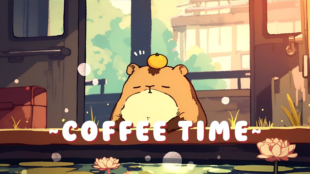 Capybara Beats & Lofi | Calm Music for Focus & Study 🎵