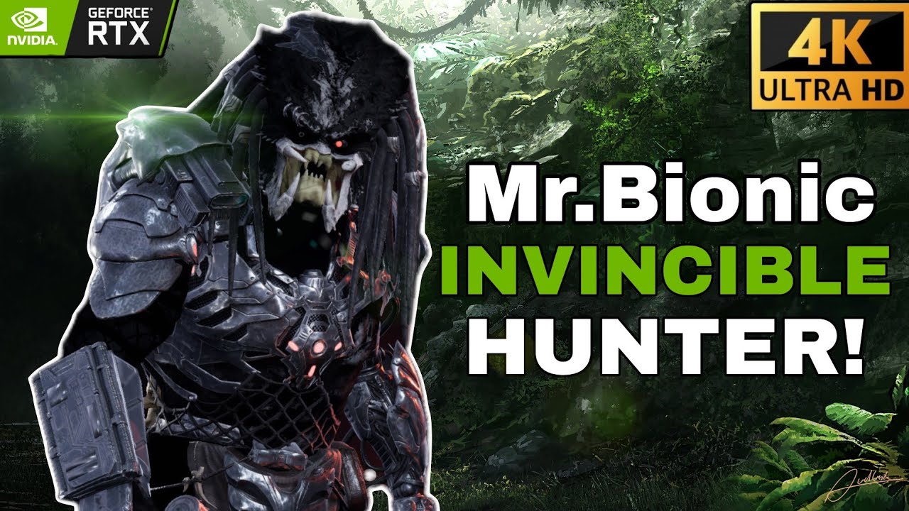 Bionic Predator invincible hunter #predatorhuntinggrounds Fireteam Progression Stopped! 4K 60FPS