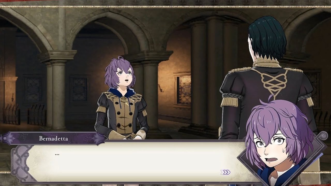 Bernadetta & Hubert Support Conversations  - Fire Emblem: Three Houses [Switch]