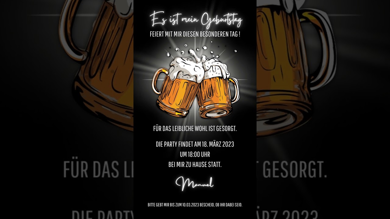 eCard Bierparty