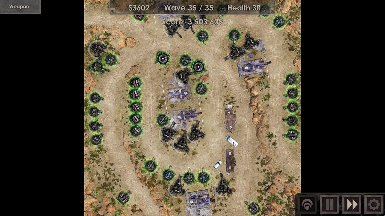 Defense Zone 3 Mission 10 (Normal) 4x Speed