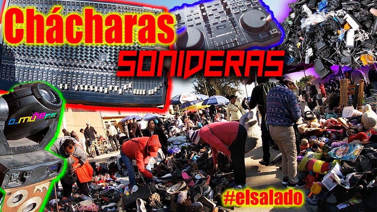 Tianguis del salado.  Audio iluminación y video.