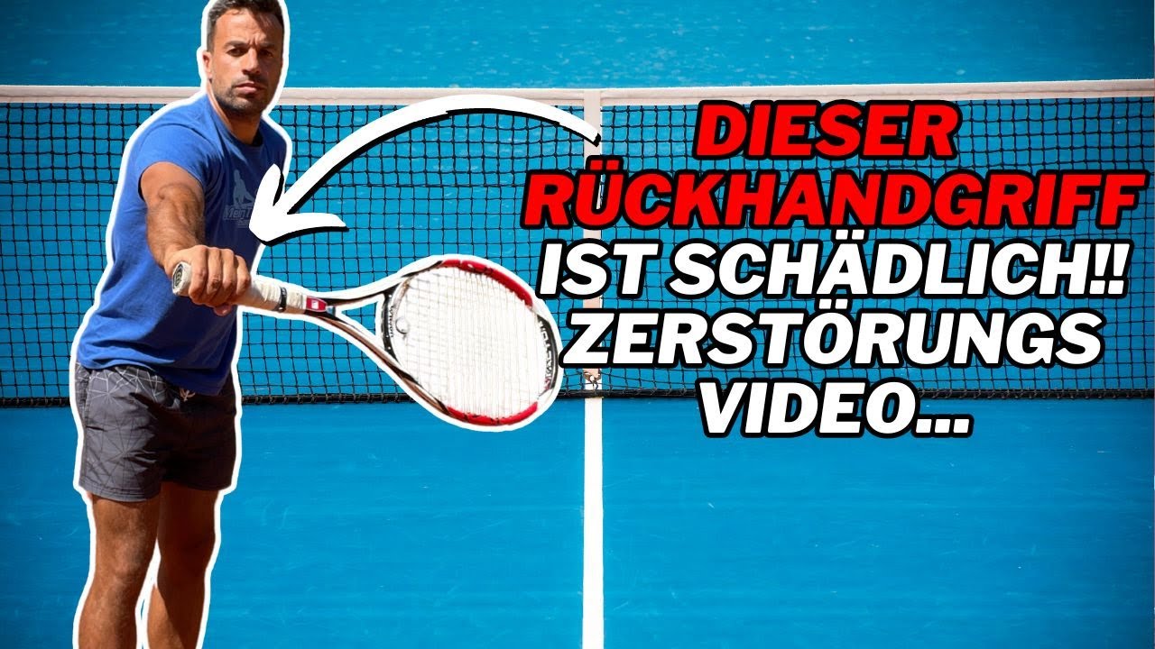 Richtigen Rückhand Topspin Griff finden | MeinTennisGame.de