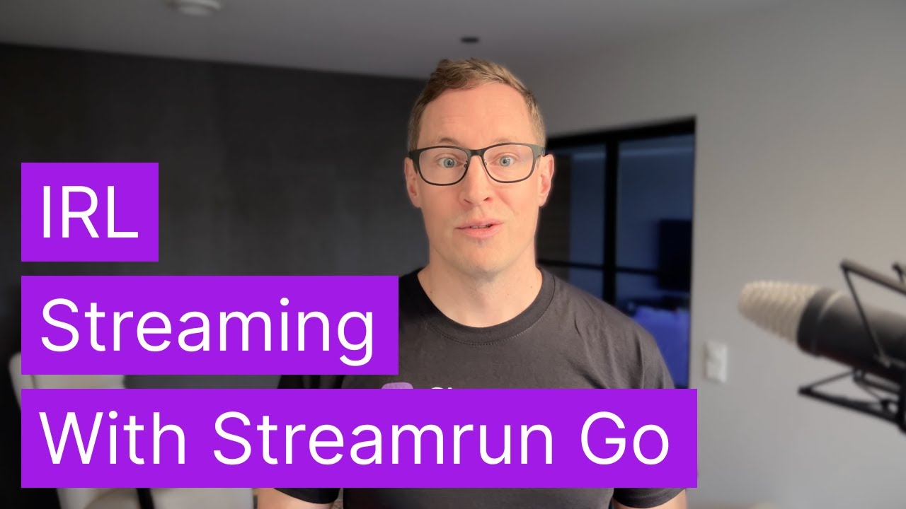 IRL Streaming with Streamrun Go. Disconnect Protection & Live Device Switching