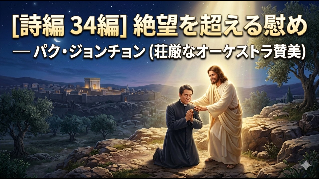 ［詩編 34編］絶望を超える慰め― パク・ジョンチョン（荘厳なオーケストラ賛美）
