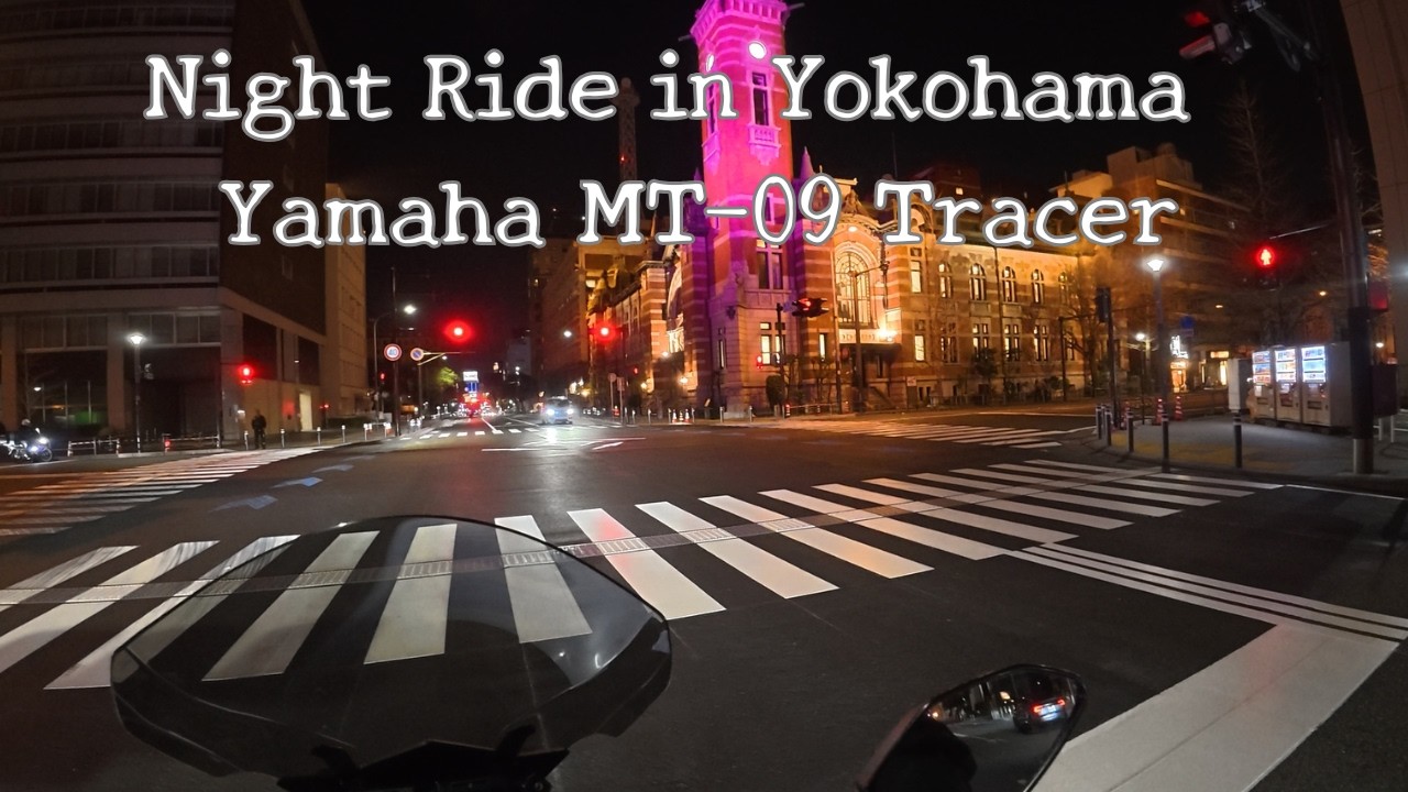 Night Ride in Yokohama  Yamaha MT-09 Tracer