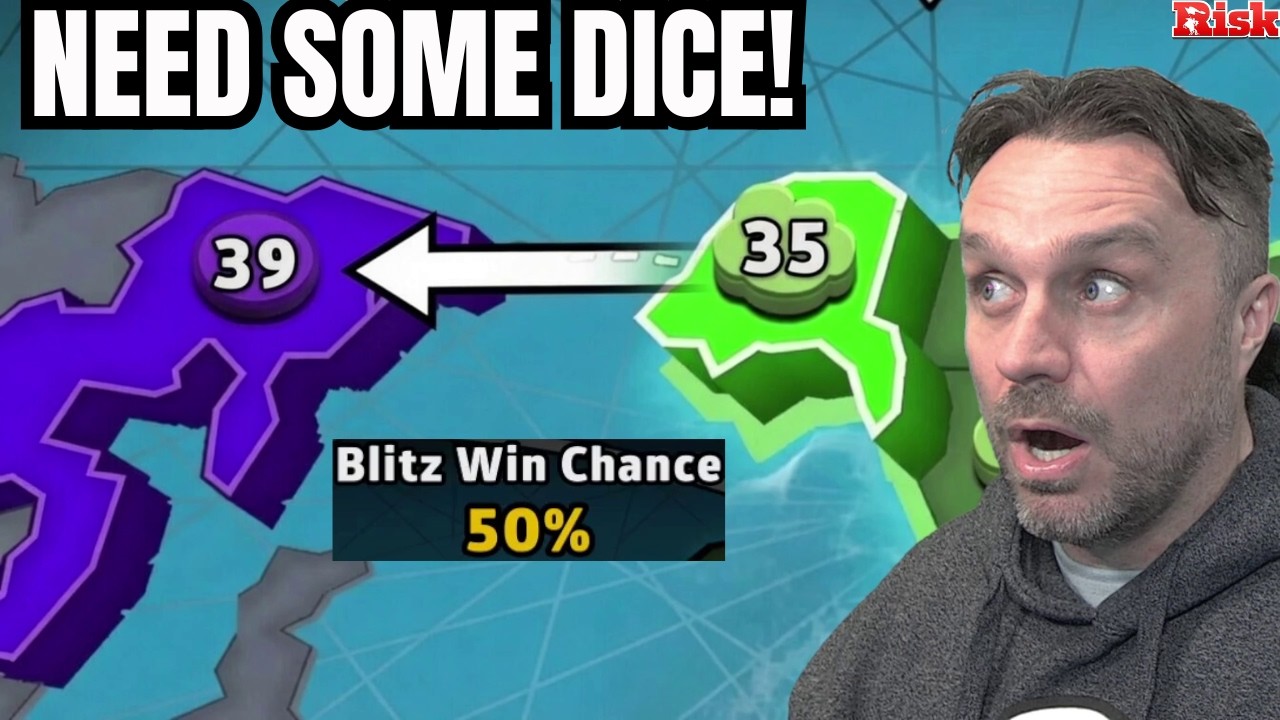 I tried an EXTREMELY risky play to win the game!