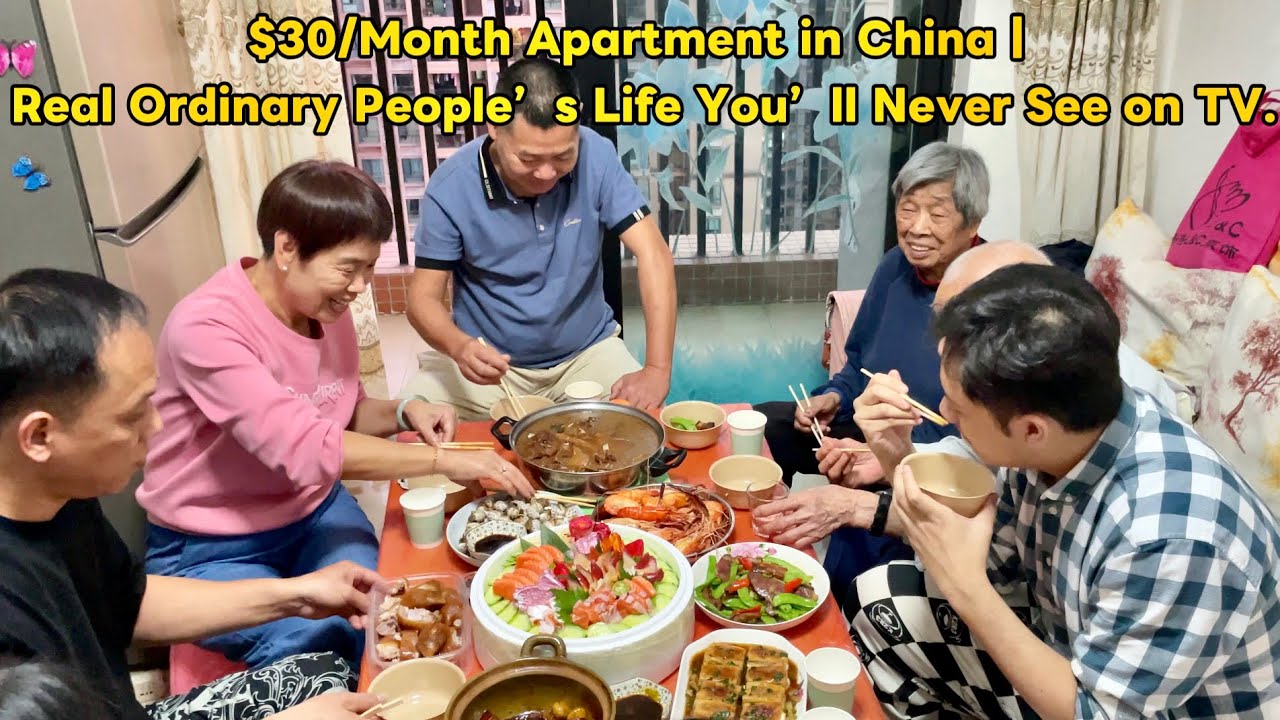 You Won’t Believe This $30/Month Apartment in China | Real Ordinary Family’s New Year 🍲
