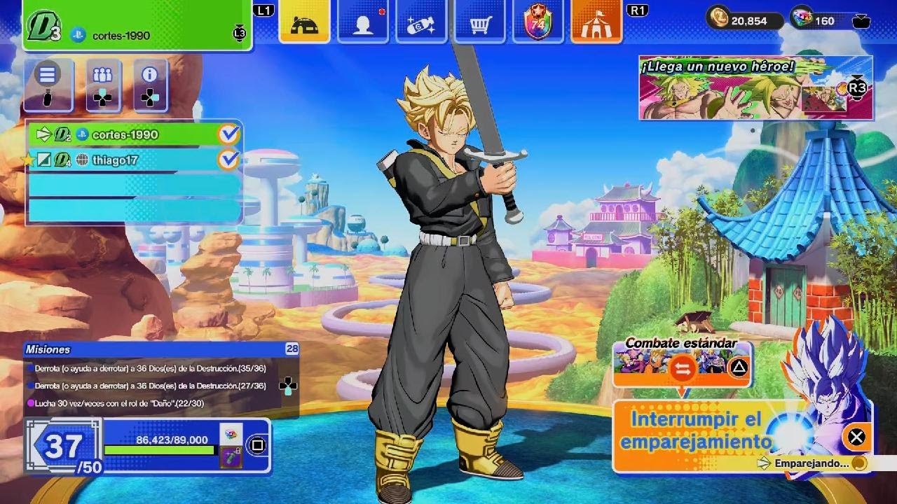 DRAGON BALL GEKISHIN SQUADRA TRUNKS