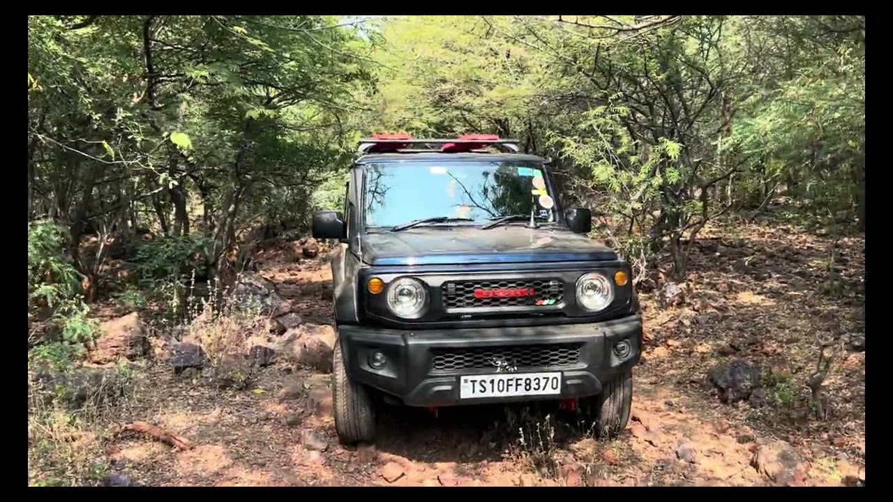STOCK JIMNY PERFORMANCE  | EXTREME OFF-ROAD IN JUNGLE | NALLAMALLA FOREST TRAIL