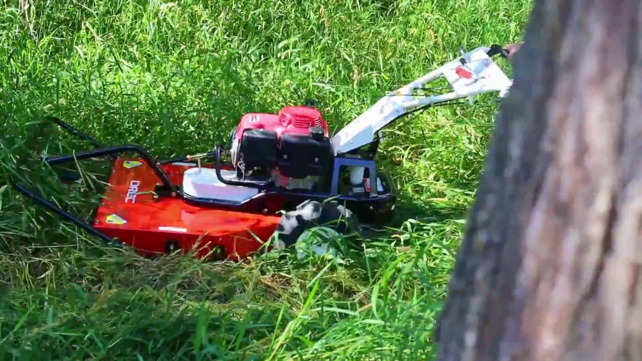 How to Use a Walk Behind Brush Mower - The Samurai Brush Cutter