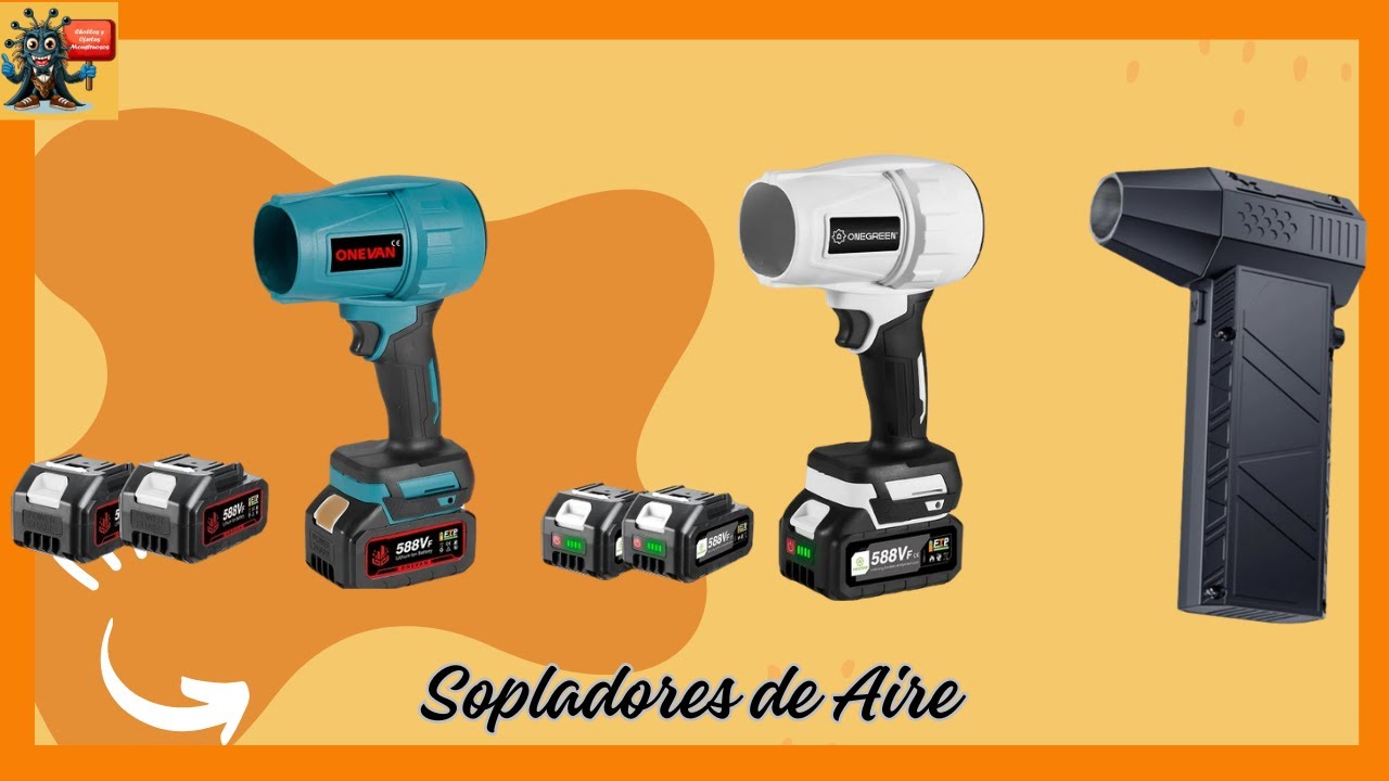 🔥 Los 3 MEJORES Sopladores de Aire BUENOS y BARATOS 2025✅Limpiadores de aire a presión.