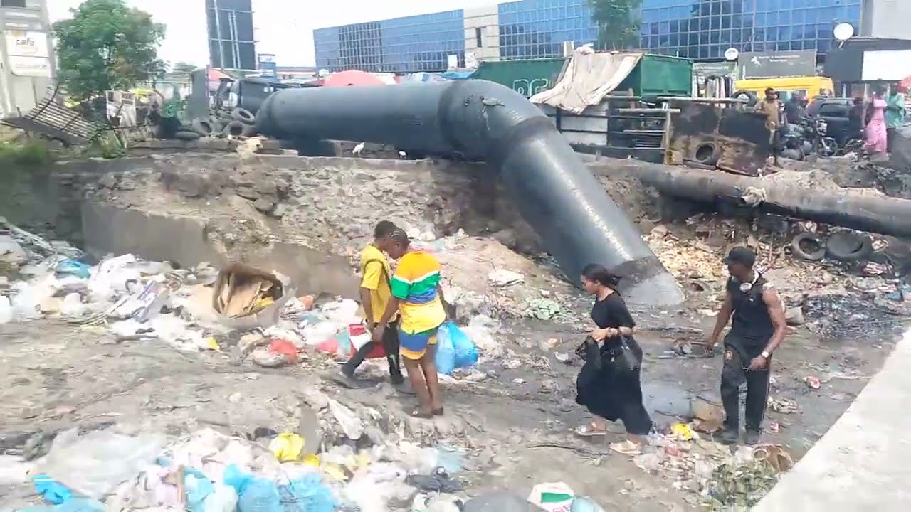 La situation actuelle  entre bandal molaert et 24 novembre sur av.manzawu