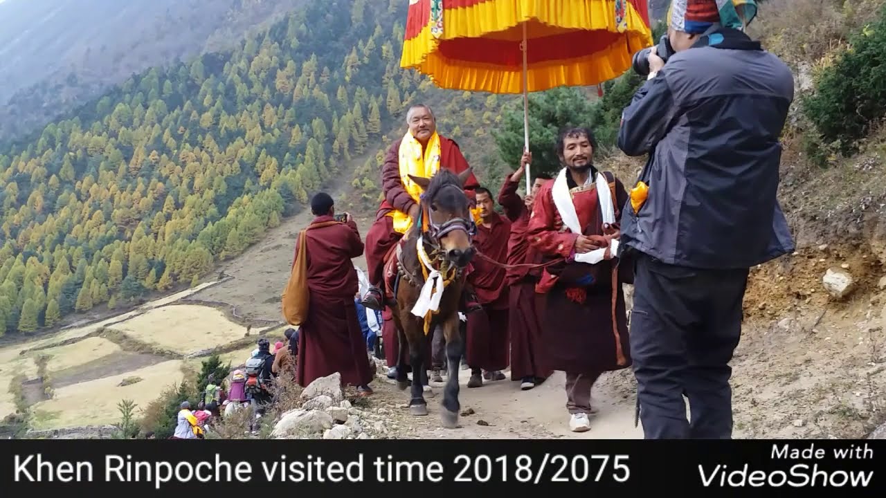 Visit Nubri 2018 Khenpo Tashi Tsering our team མཁན་པོ་བཀྲ་ཤིས་ཚེ་རིང་མཆོག་ནུབ་རི་ལ་གནས་སྐོར་ཕེབས་པ།