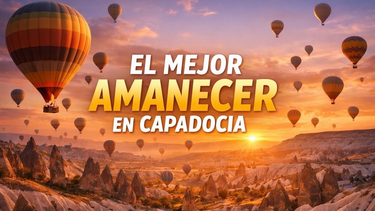 Capadocia es irreal: amanecer en globo y cuevas ocultas. Sin palabras