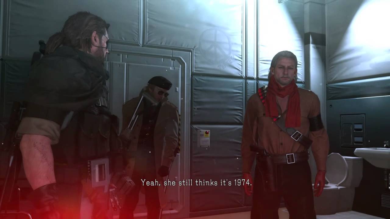 METAL GEAR SOLID V: THE PHANTOM PAIN meet paz (jap voice)