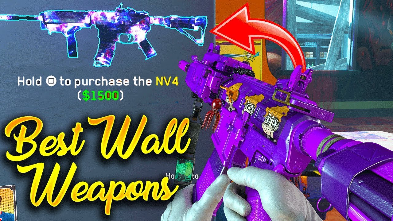 Top 5 Best Wall Weapons in Infinite Warfare Zombies! (Infinite Warfare Zombies Top 5)